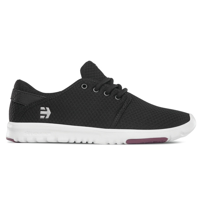 Dámské Tenisky Etnies Scout Vínové/Černé/Bílé - NHUQE9328